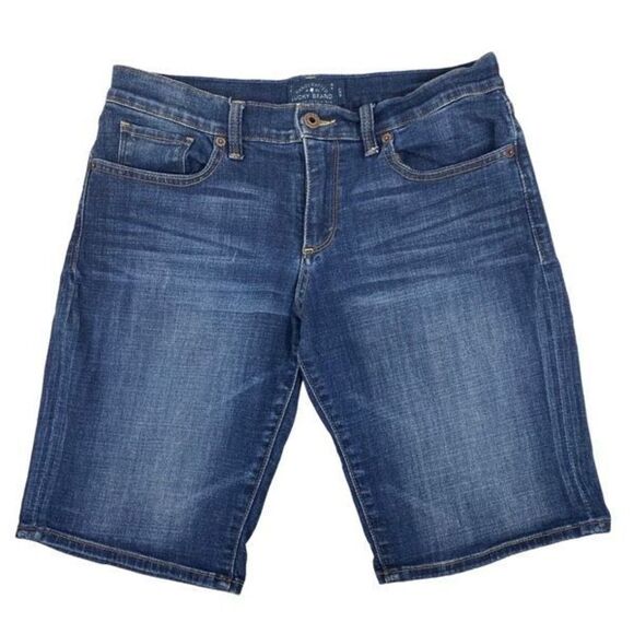 Lucky Brand  Women's The Bermuda Denim Short size 4 - Picture 1 of 7